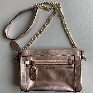 Rebecca Minkoff Rose Gold crossbody